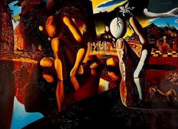 De Metamorfose van Narcissus – Handgeschilderd Dali, Ophalen of Verzenden, Nieuw