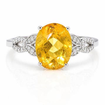 Zonder minimumprijs - Ring Platina - 1.80ct. tw. Vuuropaal -, Nieuw