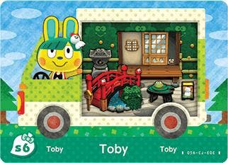 Amiibo Toby S6 - Sanrio Cards series, Verzenden, Zo goed als nieuw