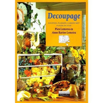 Decoupage / Cantecleer hobbycahier - P. Lemstra, Boeken, Verzenden, Gelezen, P. Lemstra