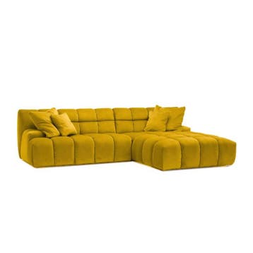 Loungebank Tynaarlo - loungebanken - Geel, Nieuw, Stof