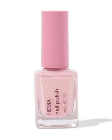HEMA Long lasting nagellak 62 sparkly dahlia, Verzenden, Nieuw