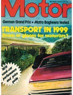 1977 MOTOR MAGAZINE 3904 ENGELS, Nieuw, Author