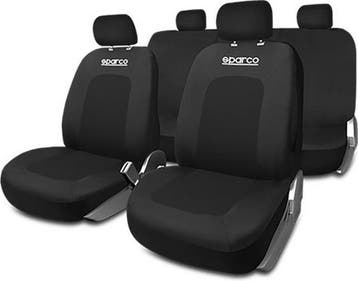 Sparco autostoelhoes set - Zwart, Ophalen of Verzenden, Zo goed als nieuw