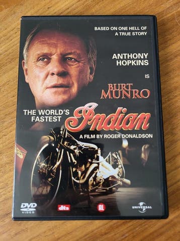 DVD - The Worlds Fastest Indian, Alle leeftijden, Verzenden, Gebruikt