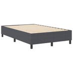 Bed Donkergrijs 120x200 | Tweedekansje | OP=OP, Nieuw, Ophalen of Verzenden, Twijfelaar, 120 cm