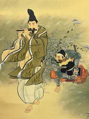 Matsumoto Fsho Gagaku Krijger Hangende Rol - Matsumoto