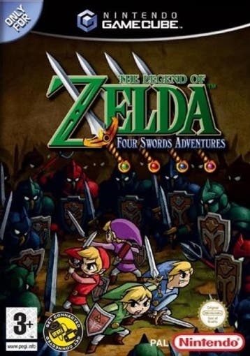 The Legend of Zelda Four Swords Adventures (game only) (G..., Verzenden, Gebruikt