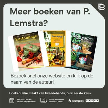 Ornamenten van deeg / Cantecleer hobbycahier - P. Lemstra, Verzenden, Gelezen, P. Lemstra