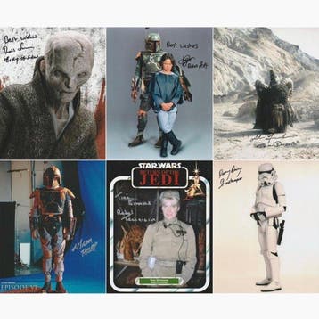 Star Wars - Big Lot of 6 Autographs!, Verzamelen, Nieuw