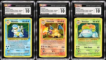 Pokémon - 1 Graded card - CGC 10 GEM MINT SET OF 3 Pokémon, Nieuw