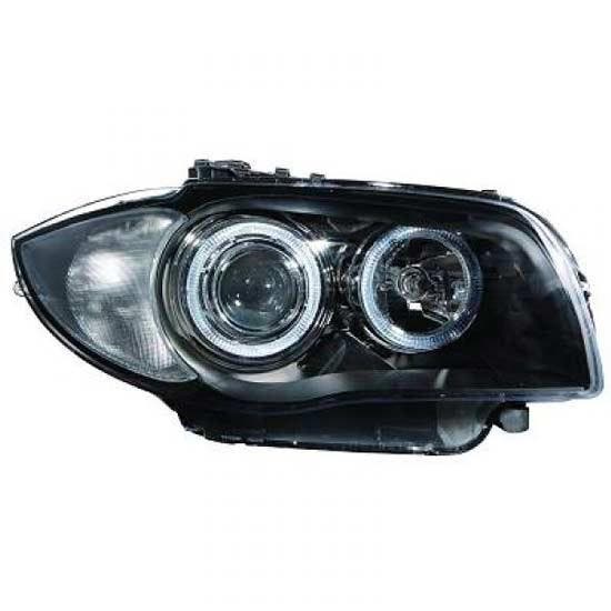 BMW 1-serie E81 E87 xenon koplampen set zwart 04-11, Auto-onderdelen, Verlichting, Nieuw, BMW, Verzenden