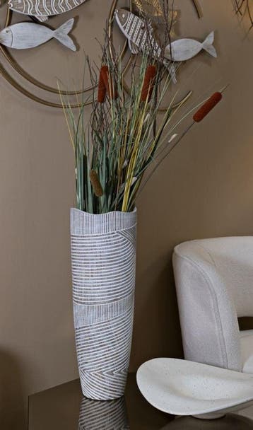 POT HARS HOUT CM Ø 19 X 55, Ophalen of Verzenden, Nieuw