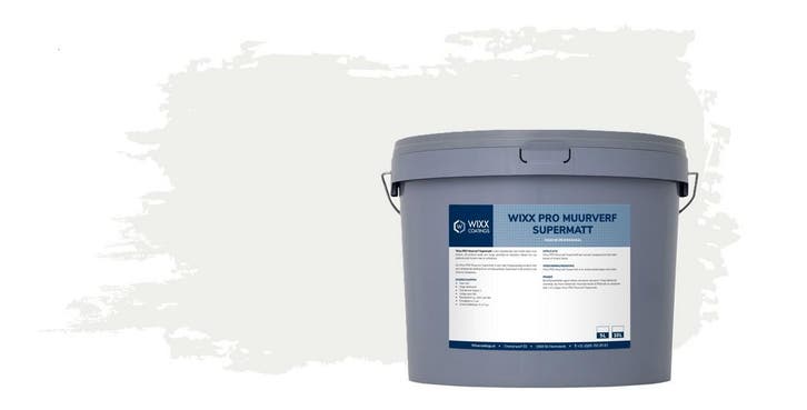 Wixx PRO Muurverf Supermatt 5L, Doe-het-zelf en Verbouw, Verf, Beits en Lak, Verf, Overige kleuren, Nieuw, Minder dan 5 liter