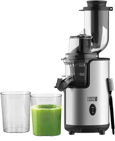 2dekans | Lebenlang Elektrische Slowjuicer & Sapcentrifuge –, Witgoed en Apparatuur, Juicers, Gebruikt, Ophalen of Verzenden
