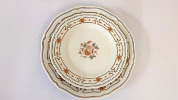 Richard Ginori - Taormina - Dessertservies (7) - Porselein