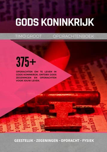 Gods koninkrijk - Opdrachtenboek - Ontdek Gods zegeningen en, Verzenden, Zo goed als nieuw, Timo Groot