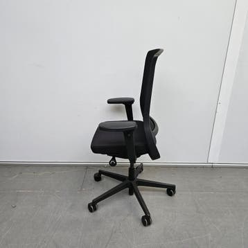Gispen Zinn Smart bureaustoel - zwarte stof / netweave, Ophalen of Verzenden, Nieuw