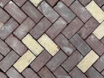 Oude gebakken keiformaten Paviona (op pallets)..., Ophalen of Verzenden, Gebruikt, Klinkers