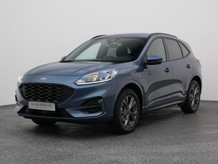 Zakelijke Lease |  Ford Kuga, Auto's, Ford, Onderhoudsboekje, Lease, Zwart, Automaat, SUV of Terreinwagen, Blauw, A, Gebruikt