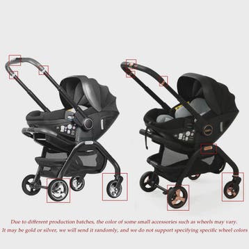 4-in-1 Baby Kinderwagen & Autostoel: Lichtgewicht, Multifunc, Kinderen en Baby's, Verzenden, Nieuw
