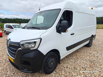Renault Master T35 2.3 dCi 135 L2H2 + werkplaats inrichting, Stof, Gebruikt, Renault, Wit