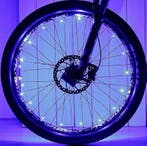 LED fietswiel verlichting - 2,2 meter Large - Blauw, Fietsen en Brommers, Ophalen of Verzenden, Nieuw, Verlichting