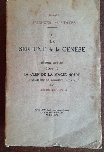 Stanislas de Guaita - Le Serpent de la Genèse: La Clef de la
