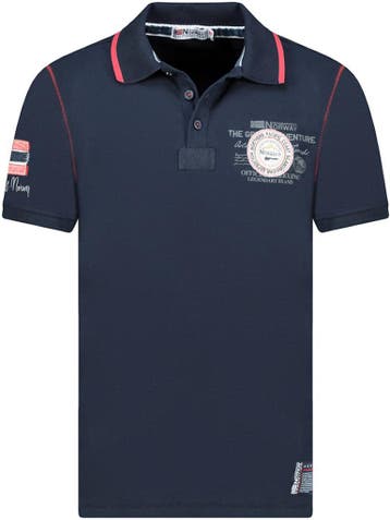 Geographical Norway Expedition Polo Kilsvik Navy, Verzenden, Nieuw, Blauw