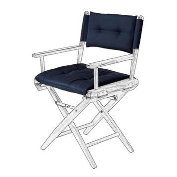 ARC Deluxe Kussen Navy voor Regisseursstoel, Ophalen of Verzenden, Nieuw