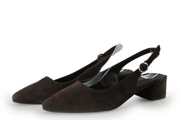 No Stress Slingbacks in maat 40 Bruin, Kleding | Dames, Schoenen, Bruin, Verzenden, Zo goed als nieuw, No Stress