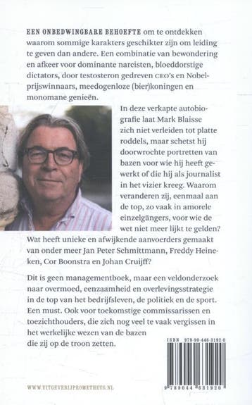 Baas boven baas 9789044631920 Mark Blaisse, Verzenden, Zo goed als nieuw, Mark Blaisse
