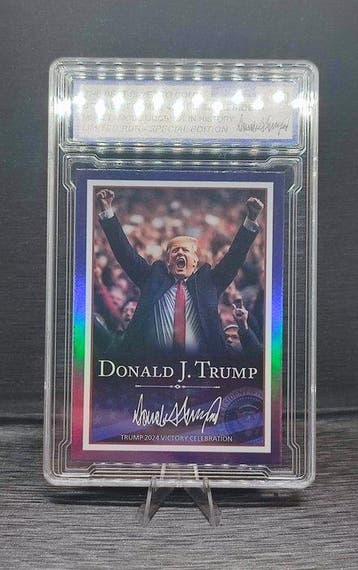 DONALD TRUMP 47th U.S. President - 1 Card, Nieuw