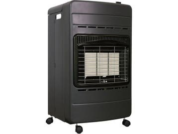 Qlima GH 342 RV - Gaskachel - Opvouwbaar - Zwart, Doe-het-zelf en Verbouw, Verwarming en Radiatoren, Verzenden, Zo goed als nieuw