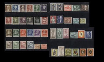 Berlijn - Berlin Posten betere postfrische speciale uitgaven, Gestempeld