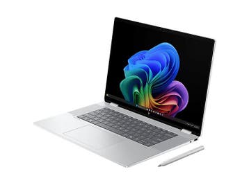 Hp - Omnibook X Flip 16-as0010nd - 16 inch - Glacier Silver, Intel Core Ultra 7 256V, Hp, 2 tot 3 Ghz, Qwerty