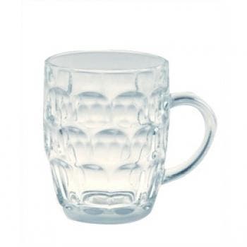 Te huur: Glazen bierpul, per 16, Ophalen of Verzenden, Nieuw