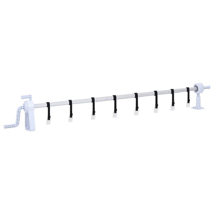 vidaXL Zwembadhoesroller met kunststof frame, Tuin en Terras, Zwembad-toebehoren, Nieuw, Verzenden