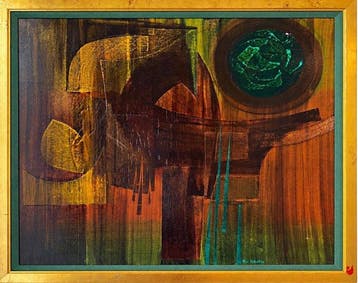 Ru Israëls (1912–1990) - Wings of the Emerald Autumn, Antiek en Kunst, Kunst | Schilderijen | Klassiek