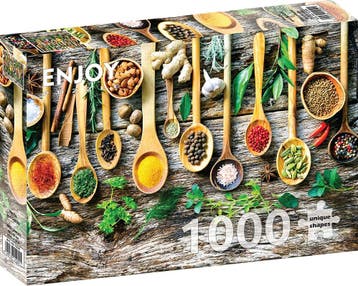 Herbs and Spices Puzzel (1000 stukjes) | Enjoy Puzzle -, Verzenden, Nieuw