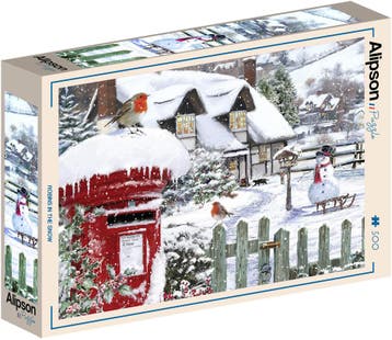 Robin in the Snow Puzzel (500 stukjes) | Alipson Puzzle -, Verzenden, Nieuw
