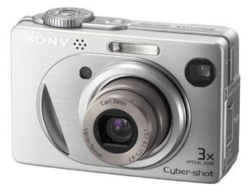 Sony Cyber-Shot DSC-W1 Digitale Compact Camera - Zilver, Verzenden, Zo goed als nieuw