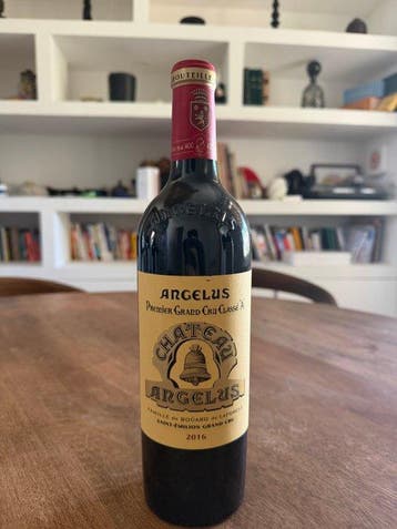 2016 Château Angelus - Bordeaux, Saint-Émilion 1er Grand Cru, Nieuw