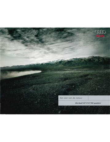 2008 AUDI Q7 BROCHURE NEDERLANDS, Nieuw, Audi, Author