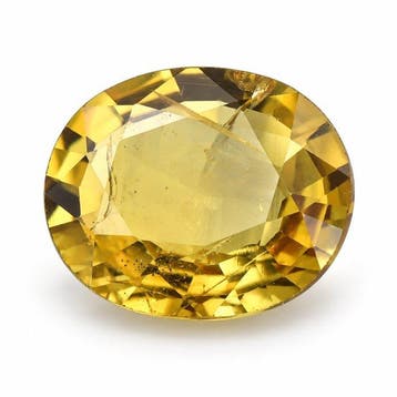 Zonder minimumprijs - 1 pcs Geel Saffier - 1.67 ct -, Sieraden, Tassen en Uiterlijk, Nieuw