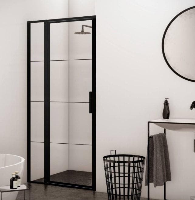 Nisdeur Frame met Vast Paneel 120 x 200 cm 8 mm NANO Glas, Doe-het-zelf en Verbouw, Sanitair, Bad, Nieuw, Glas, Ophalen of Verzenden