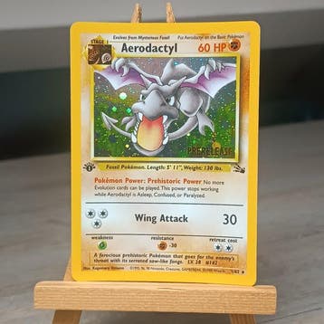 Pokémon - 1 Card - Aerodactyl first edition Prerelease First, Nieuw
