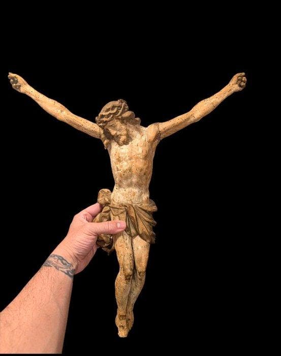 Escuela española - sculptuur, Antigua talla de Cristo., Antiek en Kunst, Kunst | Niet-Westerse kunst