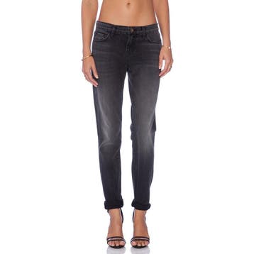 J Brand • zwarte Jake Low Rise Slim Boyfriend jeans • 31, J Brand, Verzenden, Nieuw, Zwart