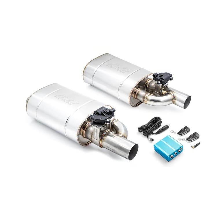 Kleppendemper RVS RM Vacuum / Elektrisch Set van 2, Auto-onderdelen, Uitlaatsystemen, Ophalen of Verzenden
